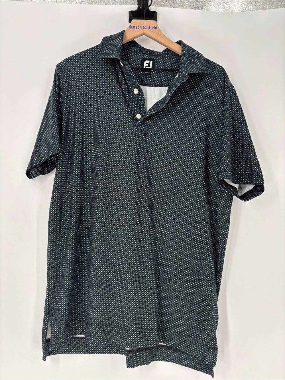 Footjoy FJ medium golf polo shirt